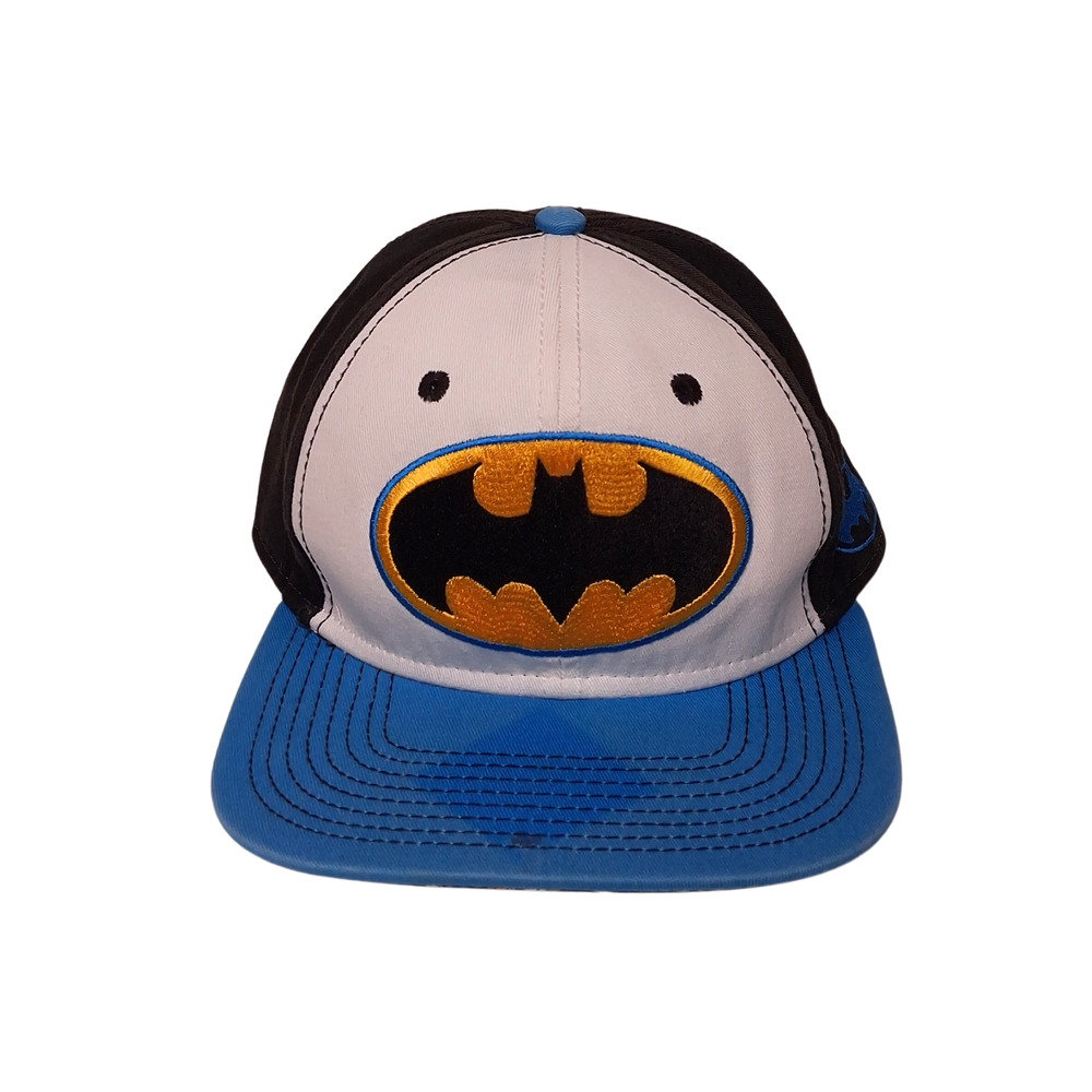 DC Comics Batman Bat Signal Embroidered Snapback Hat – One Size Fits All